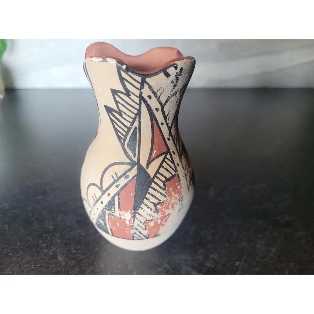 Vintage Southwestern Style Pottery Bud‎ Vase | 5